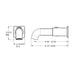 TBS-05SHWK Bathroom/Bathroom Tub & Shower Faucets/Tub Spouts