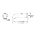 TBS-06SHWK Bathroom/Bathroom Tub & Shower Faucets/Tub Spouts