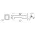 TBS-52SHWC Bathroom/Bathroom Tub & Shower Faucets/Tub Spouts