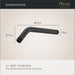 USC-02SHWB Parts & Maintenance/Bathtub & Shower Parts/Shower Arms