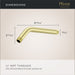 USC-02SHWBG Parts & Maintenance/Bathtub & Shower Parts/Shower Arms