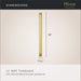 USC-06SHWBG Parts & Maintenance/Bathtub & Shower Parts/Shower Arms