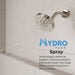 USH-50SHWD Bathroom/Bathroom Tub & Shower Faucets/Showerheads