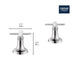 106254A000 Parts & Maintenance/Bathroom Sink & Faucet Parts/Bathroom Sink Faucet Handles & Handle Parts