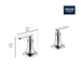 106257EN00 Parts & Maintenance/Bathroom Sink & Faucet Parts/Bathroom Sink Faucet Handles & Handle Parts