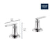 106270GN00 Parts & Maintenance/Bathroom Sink & Faucet Parts/Bathroom Sink Faucet Handles & Handle Parts