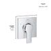 195912431 Bathroom/Bathroom Tub & Shower Faucets/Tub & Shower Diverters & Volume Controls
