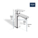 1019200000 Bathroom/Bathroom Sink Faucets/Single Hole Sink Faucets