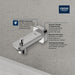 101924EN00 Bathroom/Bathroom Tub & Shower Faucets/Tub Spouts