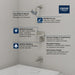 105380EN00 Bathroom/Bathroom Tub & Shower Faucets/Tub & Shower Faucet Trim