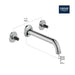 106216A000 Bathroom/Bathroom Sink Faucets/Wall Mounted Sink Faucets