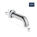 106217GN00 Bathroom/Bathroom Tub & Shower Faucets/Tub Spouts