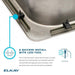 LRS3322PD4 Kitchen/Kitchen Sinks/Drop in Kitchen Sinks