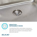 LR2521PDMR2 Kitchen/Kitchen Sinks/Drop in Kitchen Sinks