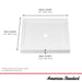 A8023-CO.011 Bathroom/Bathtubs & Showers/Shower Bases