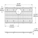 LKOBG2717SS Kitchen/Kitchen Sink Accessories/Basin Racks