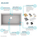 ELGRU13322WGS0 Kitchen/Kitchen Sinks/Undermount Kitchen Sinks