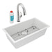 ELGRU13322WHFLC Kitchen/Kitchen Sinks/Undermount Kitchen Sinks