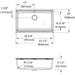 ELGRU13322WOWH0 Kitchen/Kitchen Sinks/Undermount Kitchen Sinks