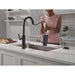 9186-BL-DST Kitchen/Kitchen Faucets/Pull Down Spray Faucets