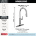 9186TL-AR-DST Kitchen/Kitchen Faucets/Pull Down Spray Faucets