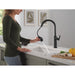 9186TL-BL-DST Kitchen/Kitchen Faucets/Pull Down Spray Faucets