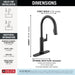 9186TL-BL-DST Kitchen/Kitchen Faucets/Pull Down Spray Faucets