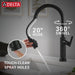 9186TL-BL-DST Kitchen/Kitchen Faucets/Pull Down Spray Faucets