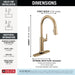 9186TL-CZ-DST Kitchen/Kitchen Faucets/Pull Down Spray Faucets