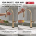 9186TL-CZ-DST Kitchen/Kitchen Faucets/Pull Down Spray Faucets