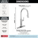 9186TL-DST Kitchen/Kitchen Faucets/Pull Down Spray Faucets