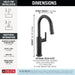 9986-BL-DST Kitchen/Kitchen Faucets/Bar & Prep Faucets