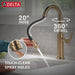 9986-CZ-DST Kitchen/Kitchen Faucets/Bar & Prep Faucets