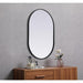 MR2A2436BLK Decor/Mirrors/Wall Mirrors