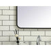 MR802036BK Decor/Mirrors/Wall Mirrors