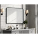 MR8A2432BLK Decor/Mirrors/Wall Mirrors