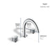 105338DL00 Bathroom/Bathroom Sink Faucets/Widespread Sink Faucets