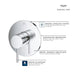 14214A00 Bathroom/Bathroom Tub & Shower Faucets/Tub & Shower Faucet Trim