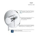 14214A00 Bathroom/Bathroom Tub & Shower Faucets/Tub & Shower Faucet Trim