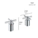 14217A00 Parts & Maintenance/Bathroom Sink & Faucet Parts/Bathroom Sink Faucet Handles & Handle Parts