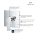 19375A01 Bathroom/Bathroom Tub & Shower Faucets/Tub & Shower Faucet Trim