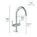21146GN0 Bathroom/Bathroom Sink Faucets/Single Hole Sink Faucets