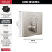 T37T267-SS Bathroom/Bathroom Tub & Shower Faucets/Shower Only Faucet Trim
