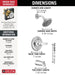 BT13411 Bathroom/Bathroom Tub & Shower Faucets/Tub & Shower Faucet Trim