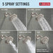 BT13411-SS Bathroom/Bathroom Tub & Shower Faucets/Tub & Shower Faucet Trim