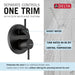 T342703-BL Bathroom/Bathroom Tub & Shower Faucets/Shower Only Faucet Trim