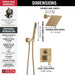 T342703-CZ Bathroom/Bathroom Tub & Shower Faucets/Shower Only Faucet Trim