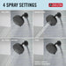 T342704-BL Bathroom/Bathroom Tub & Shower Faucets/Shower Only Faucet Trim
