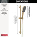 51815-CZ-PR Bathroom/Bathroom Tub & Shower Faucets/Handshowers