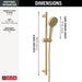 51913-CZ-PR Bathroom/Bathroom Tub & Shower Faucets/Handshowers